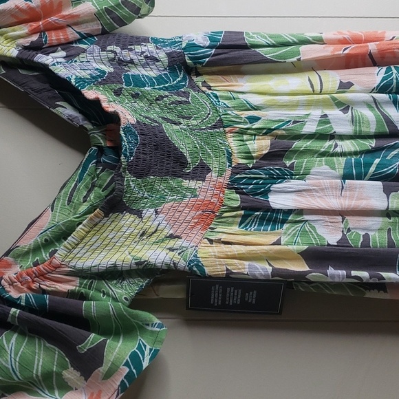 Volcom Excapism Mini Cut Out  Dress Slate Grey - Picture 14 of 16